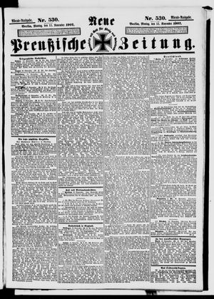 Neue preußische Zeitung vom 11.11.1907