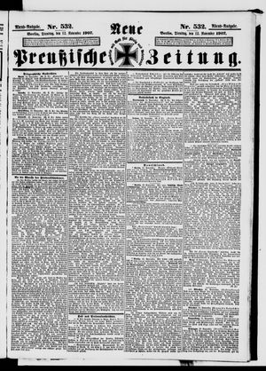 Neue preußische Zeitung vom 12.11.1907