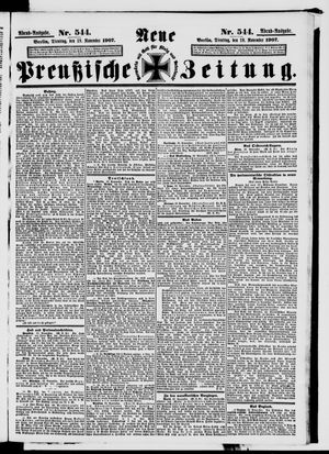 Neue preußische Zeitung vom 19.11.1907