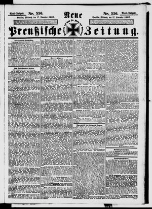 Neue preußische Zeitung vom 27.11.1907
