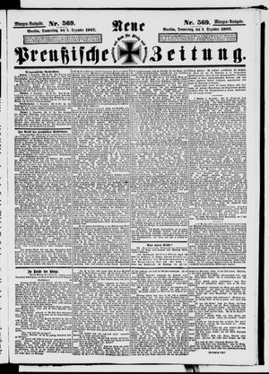 Neue preußische Zeitung vom 05.12.1907