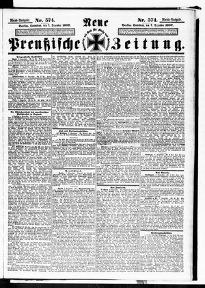 Neue preußische Zeitung vom 07.12.1907