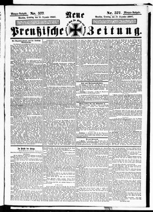 Neue preußische Zeitung vom 10.12.1907