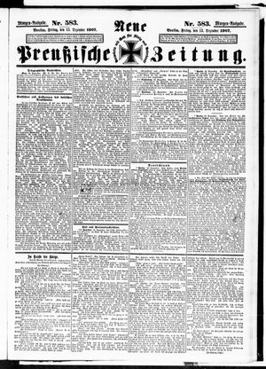 Neue preußische Zeitung vom 13.12.1907
