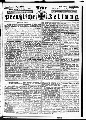 Neue preußische Zeitung vom 17.12.1907