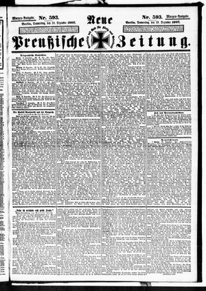 Neue preußische Zeitung vom 19.12.1907