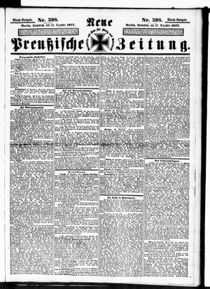 Neue preußische Zeitung on Dec 21, 1907