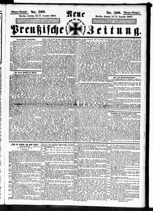 Neue preußische Zeitung vom 22.12.1907