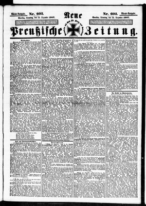 Neue preußische Zeitung vom 24.12.1907