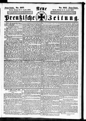Neue preußische Zeitung vom 25.12.1907