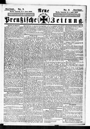 Neue preußische Zeitung vom 02.01.1908