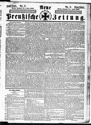 Neue preußische Zeitung on Jan 4, 1908