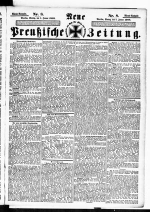 Neue preußische Zeitung vom 06.01.1908