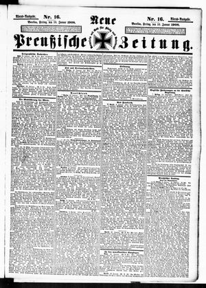 Neue preußische Zeitung vom 10.01.1908
