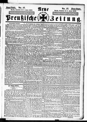 Neue preußische Zeitung vom 11.01.1908