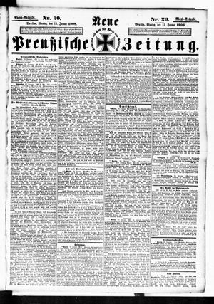 Neue preußische Zeitung vom 13.01.1908