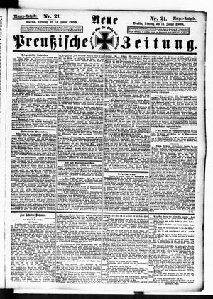 Neue preußische Zeitung on Jan 14, 1908