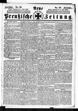 Neue preußische Zeitung vom 16.01.1908