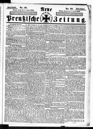 Neue preußische Zeitung vom 17.01.1908