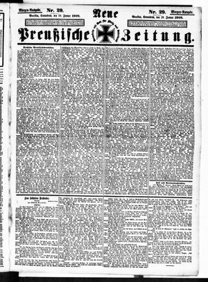 Neue preußische Zeitung vom 18.01.1908