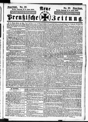 Neue preußische Zeitung vom 23.01.1908