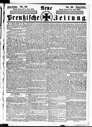 Neue preußische Zeitung vom 24.01.1908