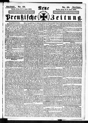 Neue preußische Zeitung vom 24.01.1908