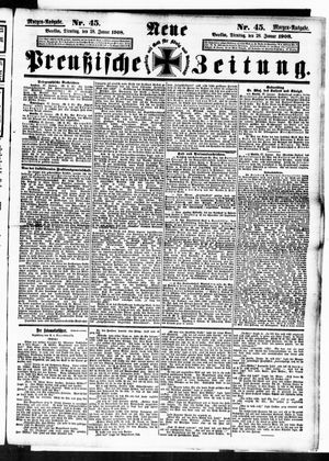 Neue preußische Zeitung vom 28.01.1908