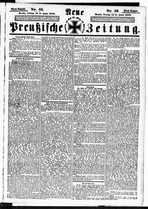 Neue preußische Zeitung vom 28.01.1908