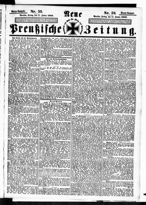 Neue preußische Zeitung on Jan 31, 1908