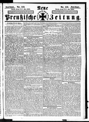 Neue preußische Zeitung vom 06.03.1908