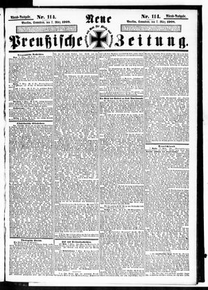 Neue preußische Zeitung vom 07.03.1908