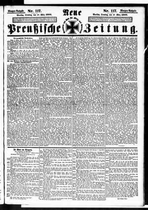 Neue preußische Zeitung vom 10.03.1908