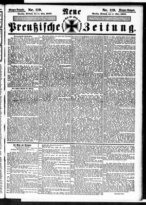 Neue preußische Zeitung vom 11.03.1908