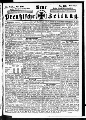 Neue preußische Zeitung vom 11.03.1908