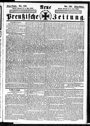 Neue preußische Zeitung vom 18.03.1908