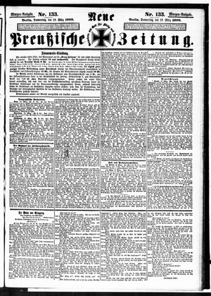 Neue preußische Zeitung vom 19.03.1908