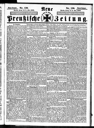 Neue preußische Zeitung vom 20.03.1908