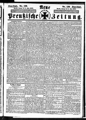 Neue preußische Zeitung vom 22.03.1908