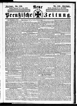Neue preußische Zeitung vom 26.03.1908
