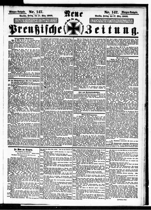Neue preußische Zeitung vom 27.03.1908