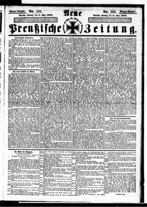 Neue preußische Zeitung vom 29.03.1908