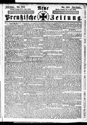 Neue preußische Zeitung vom 31.03.1908