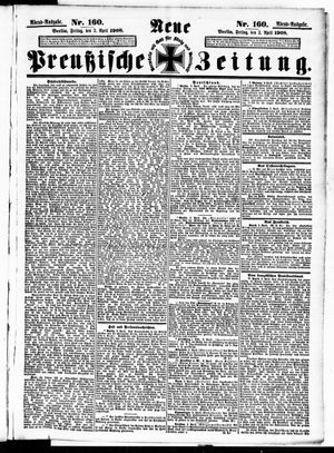 Neue preußische Zeitung vom 03.04.1908