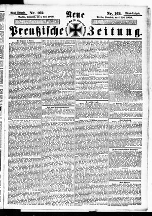 Neue preußische Zeitung vom 04.04.1908