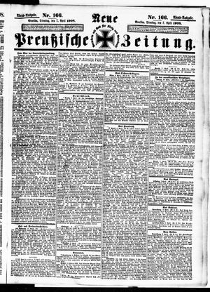 Neue preußische Zeitung vom 07.04.1908