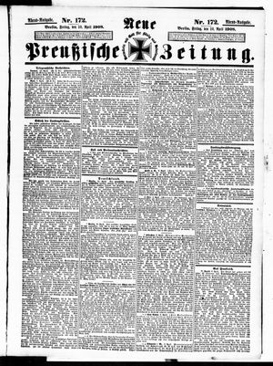 Neue preußische Zeitung vom 10.04.1908