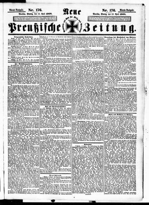 Neue preußische Zeitung vom 13.04.1908