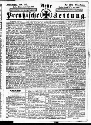 Neue preußische Zeitung vom 15.04.1908