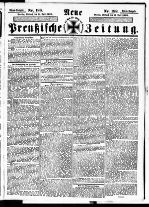 Neue preußische Zeitung on Apr 22, 1908